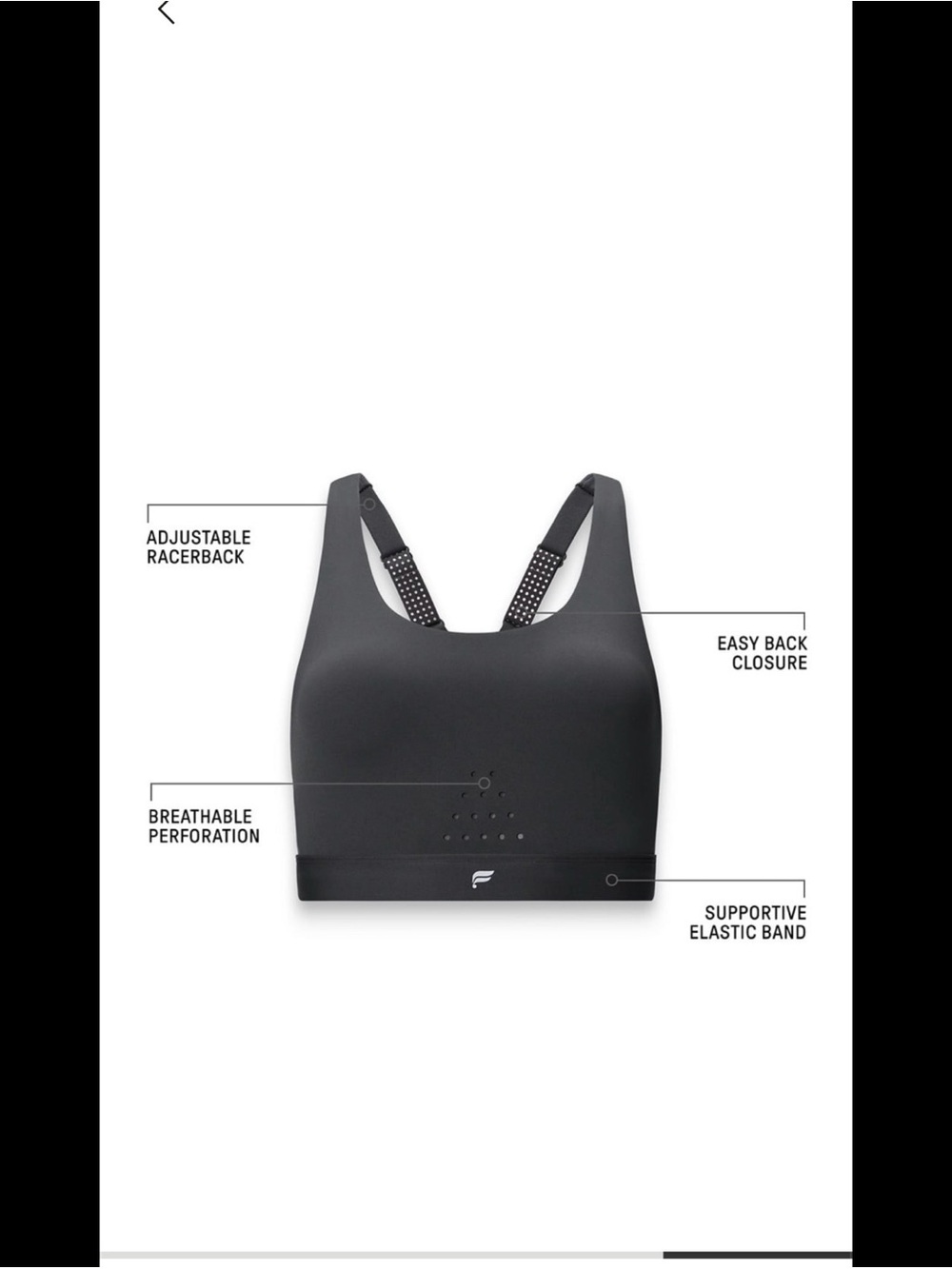 Pair of new Fabletics Full-Sprint High Impact Sports Bras - Picture 4 of 7